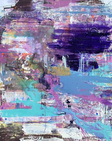 Original Fine Art Abstract Paintings by Jason Forcier