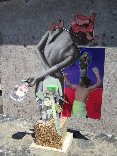 Print of Figurative Political Sculpture by Eran Wolf