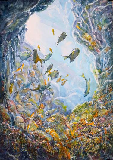 Original Impressionism Nature Paintings by Phong Trinh