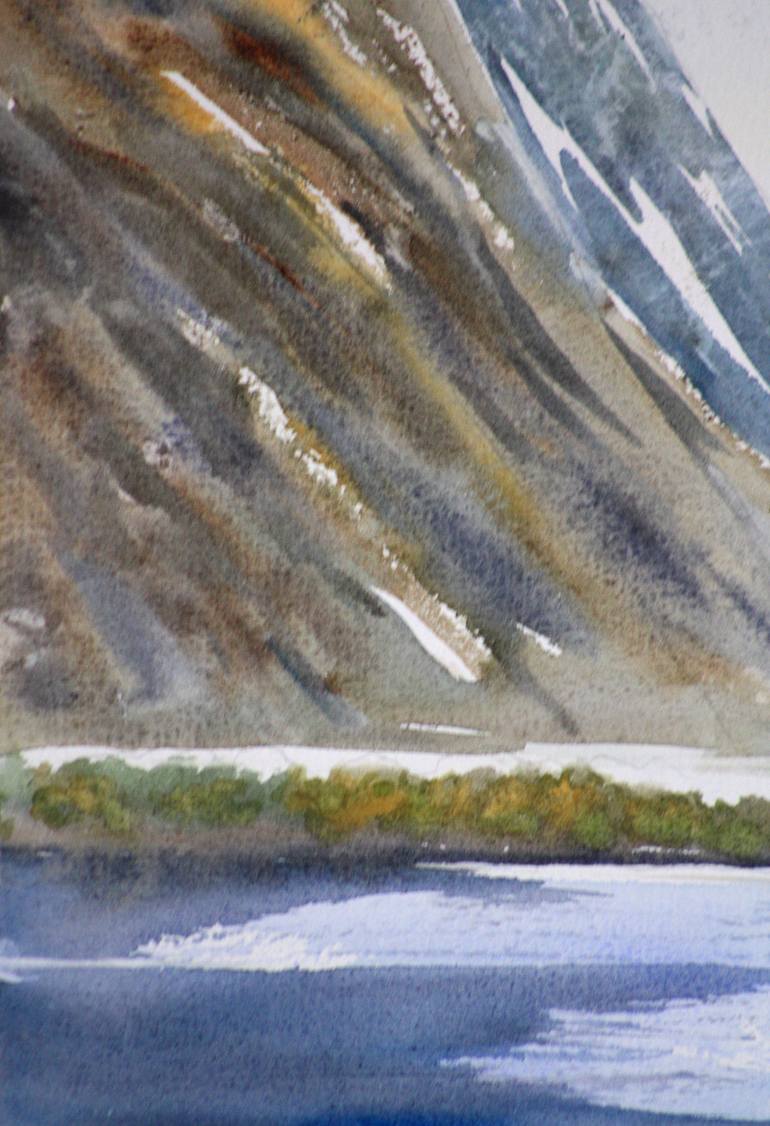 Original Expressionism Seascape Painting by Phong Trinh