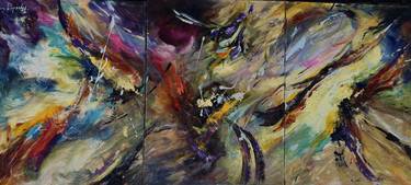 Original Abstract Paintings by Phaedon Constantin