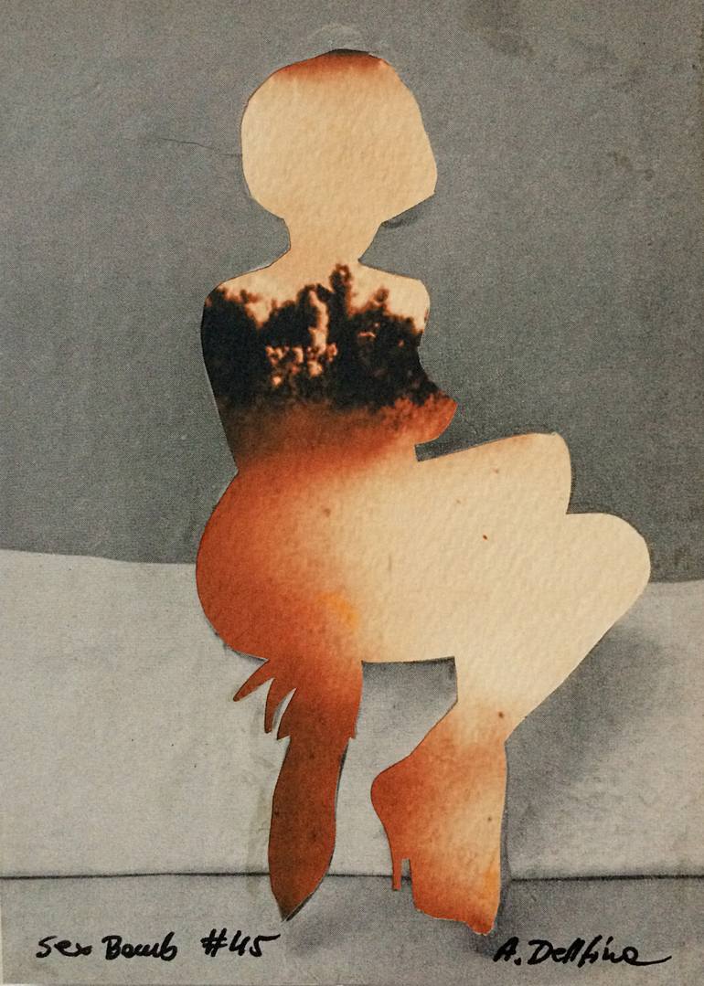 Sex bomb #45 Collage by Dellfina Dellert | Saatchi Art