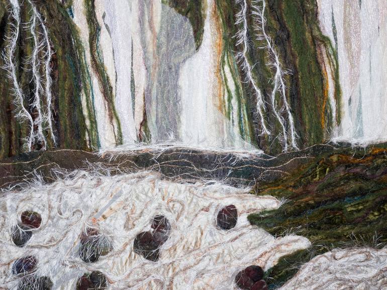 Original Impressionism Landscape Mixed Media by Patricia Gould