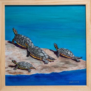 Original Fine Art Animal Paintings by Patricia Gould