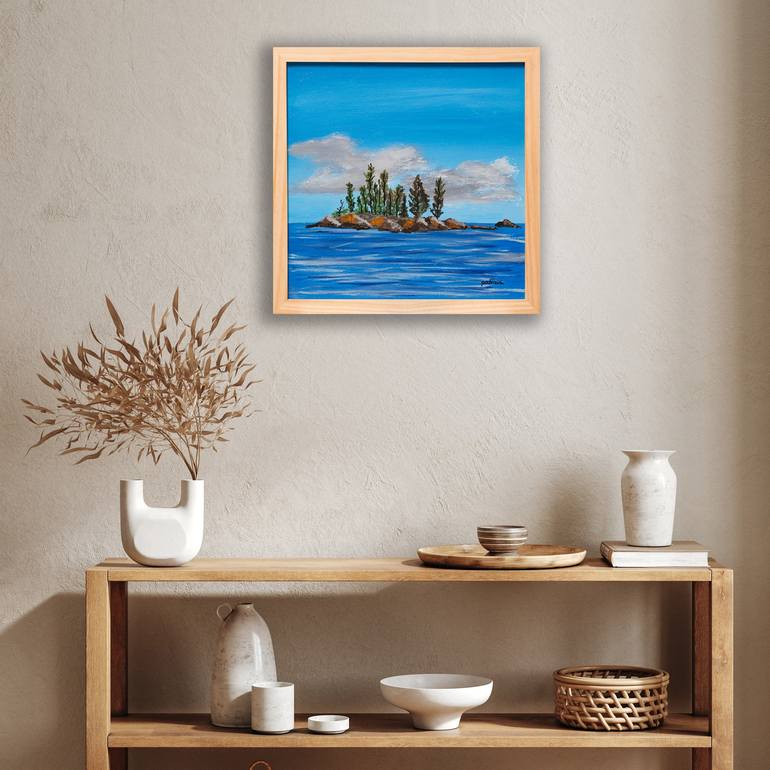 Original Fine Art Seascape Painting by Patricia Gould