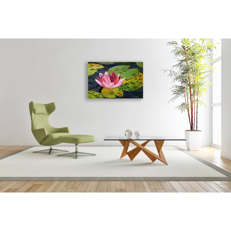 Original Fine Art Floral Painting by Patricia Gould