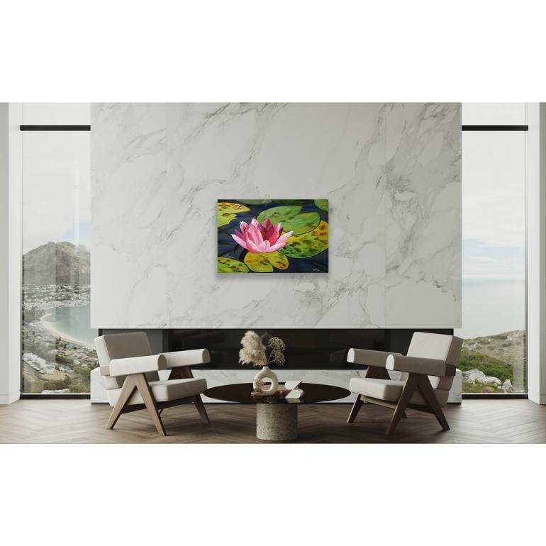 Original Fine Art Floral Painting by Patricia Gould