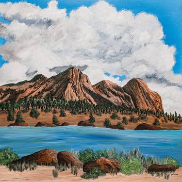 Original Fine Art Landscape Paintings by Patricia Gould