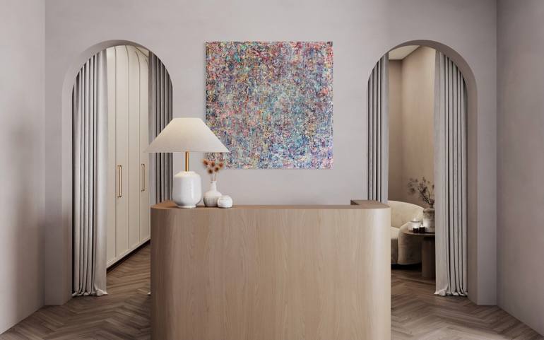 Original Abstract Expressionism Abstract Painting by Amy Bell