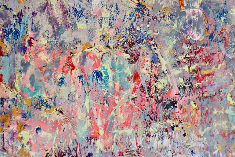 Original Abstract Expressionism Abstract Painting by Amy Bell