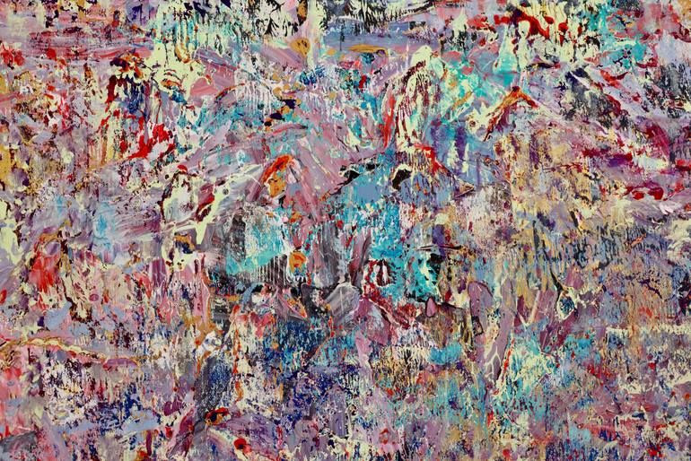 Original Abstract Expressionism Abstract Painting by Amy Bell