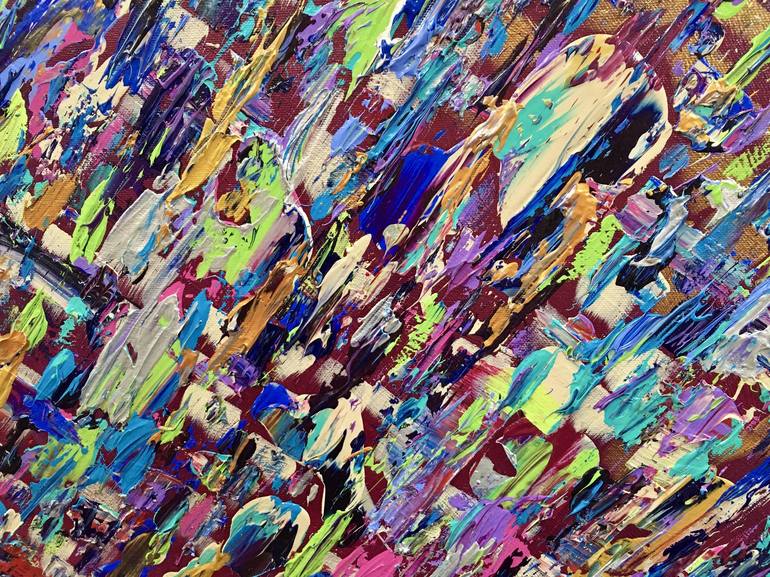 Original Modern Abstract Painting by Amy Bell