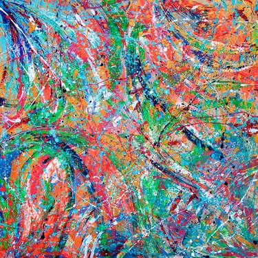 Original Abstract Expressionism Abstract Paintings by Amy Bell