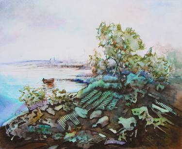 Print of Figurative Landscape Paintings by Abdullah Aydin Baykara