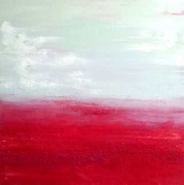 Original Abstract Landscape Painting by Charlotte Aston