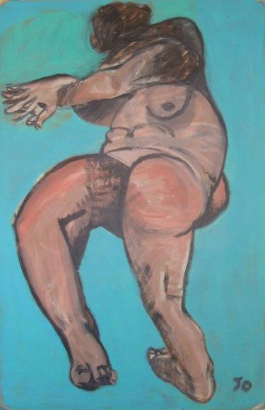 Original Nude Paintings by Johan HOUDART