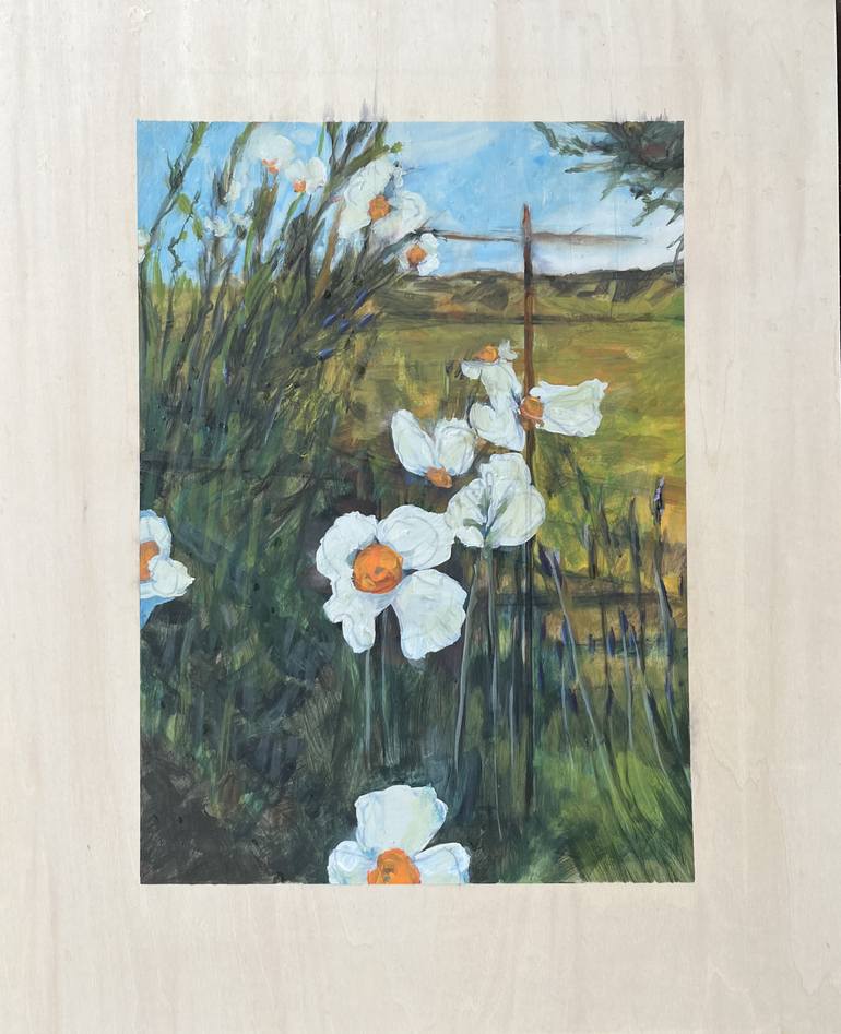Original Nature Painting by Angela Ruth D'agostino | Abstract Art on Wood | Nancy Drew ... there is real Love along the way...