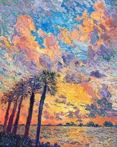 Original Impressionism Landscape Paintings by Erin Hanson