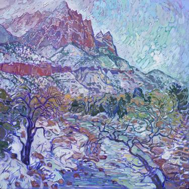 Original Impressionism Landscape Paintings by Erin Hanson