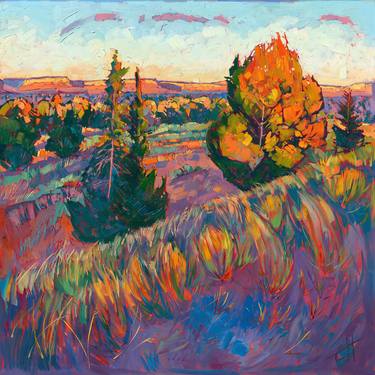 Original Expressionism Landscape Paintings by Erin Hanson