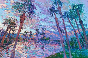 Original Expressionism Landscape Paintings by Erin Hanson