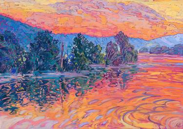 Original Impressionism Landscape Paintings by Erin Hanson