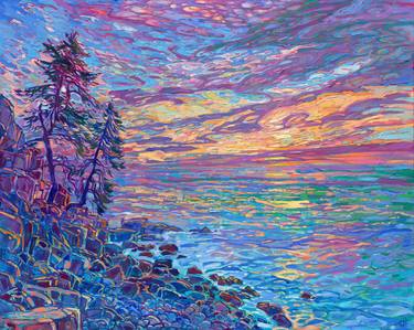 Original Expressionism Landscape Paintings by Erin Hanson