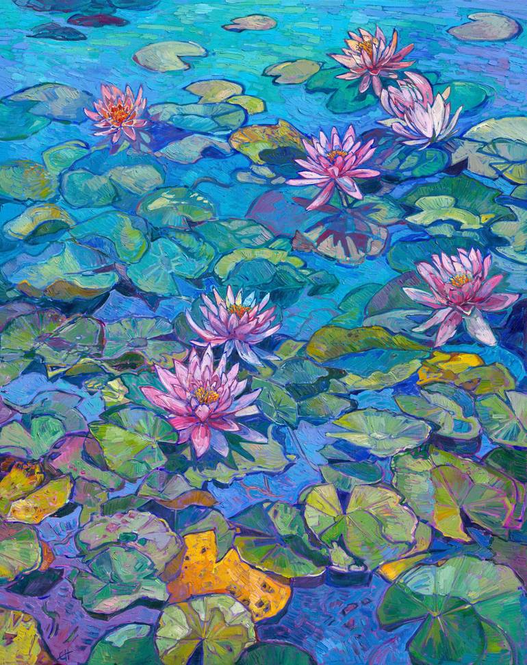 Original Impressionism Landscape Paintings by Erin Hanson