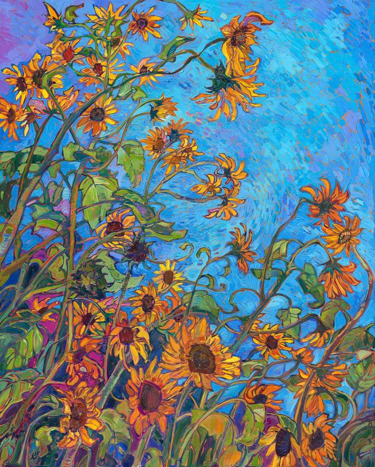 Original Impressionism Landscape Paintings by Erin Hanson