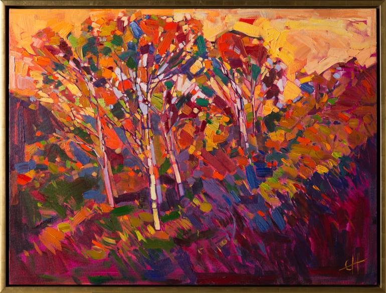 Original Fine Art Landscape Painting by Erin Hanson