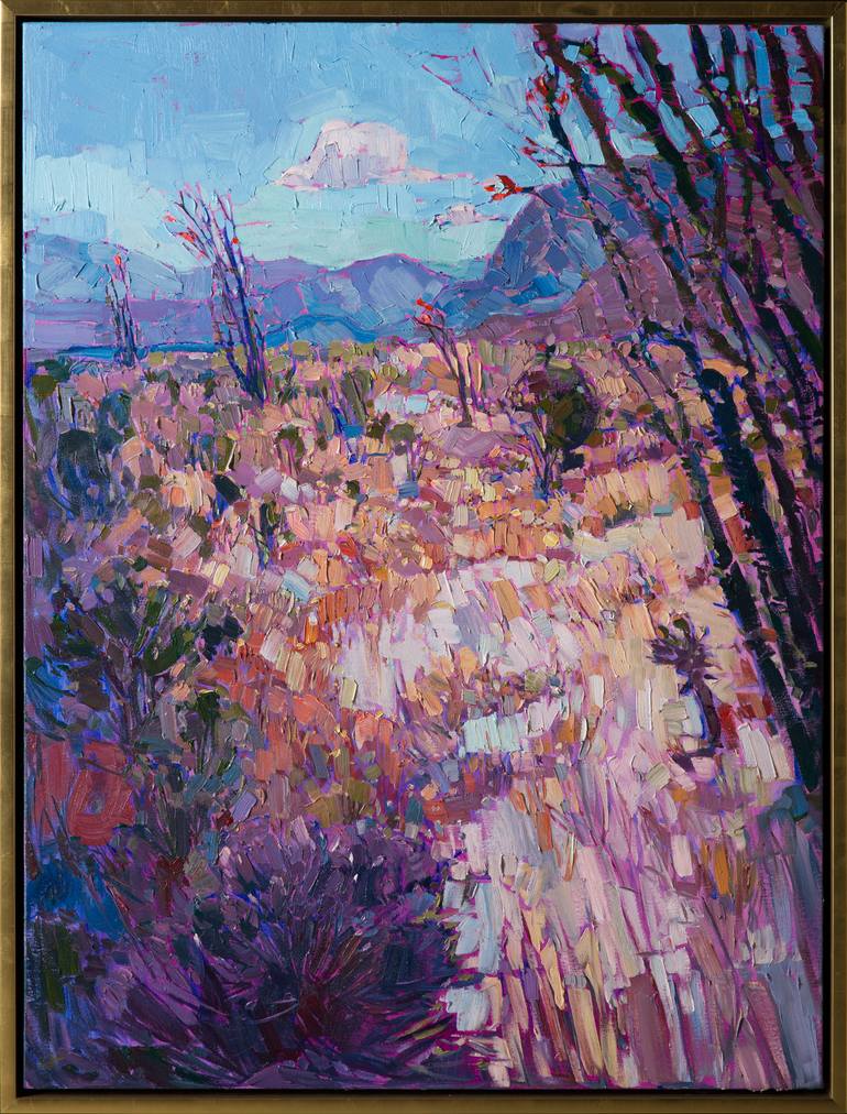 Original Impressionism Landscape Painting by Erin Hanson