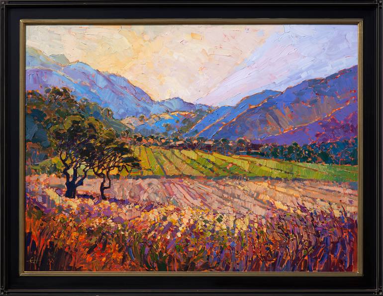 Original Impressionism Landscape Painting by Erin Hanson