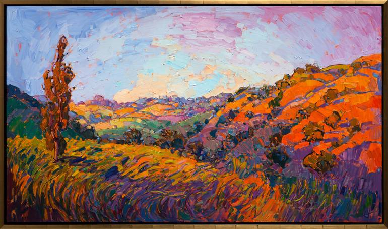 Original Impressionism Landscape Painting by Erin Hanson