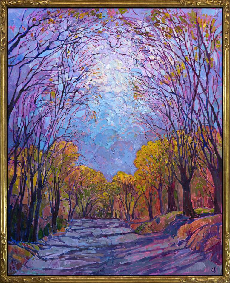 Original Impressionism Landscape Painting by Erin Hanson