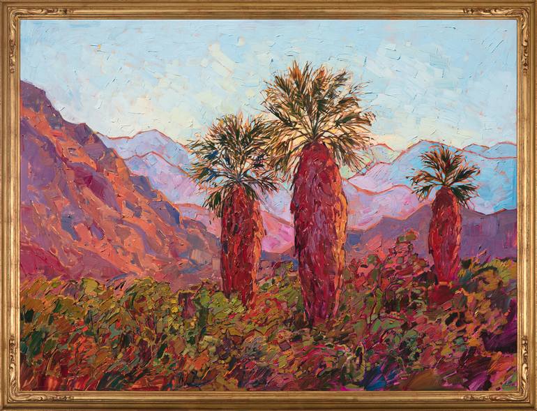 Original Impressionism Landscape Painting by Erin Hanson