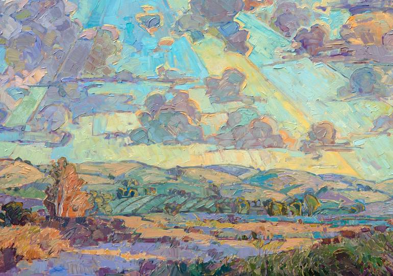 Original Fine Art Landscape Painting by Erin Hanson