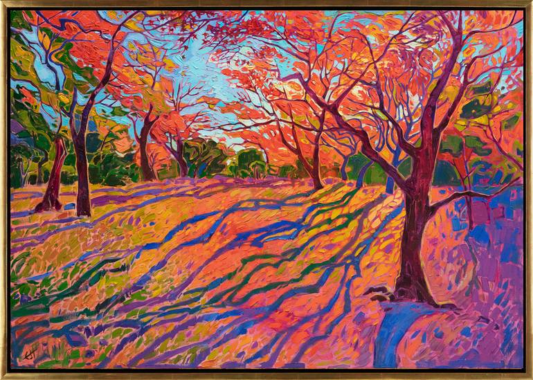 Original Impressionism Landscape Painting by Erin Hanson