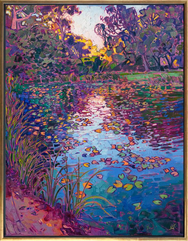 Original Impressionism Landscape Painting by Erin Hanson