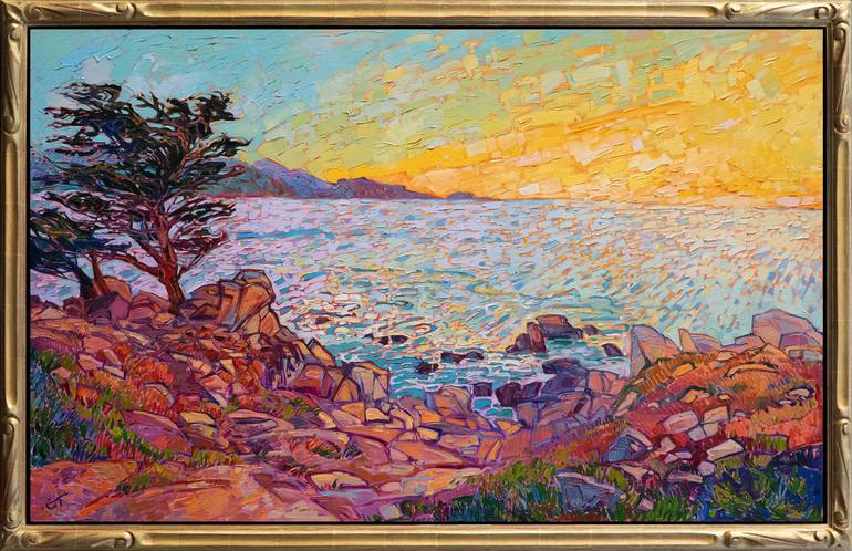 Original Impressionism Landscape Painting by Erin Hanson