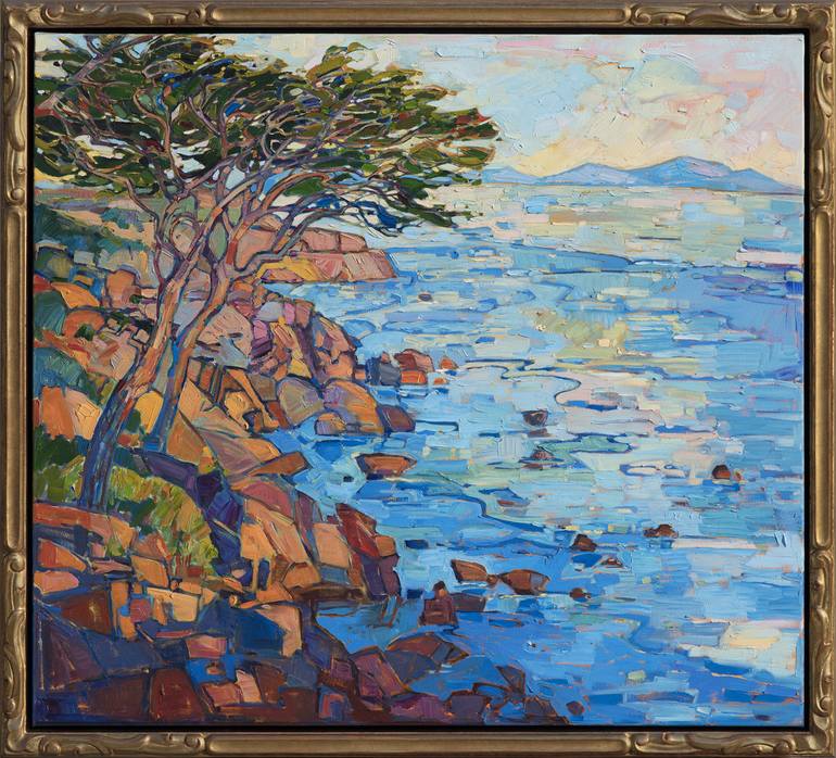 Original Impressionism Landscape Painting by Erin Hanson