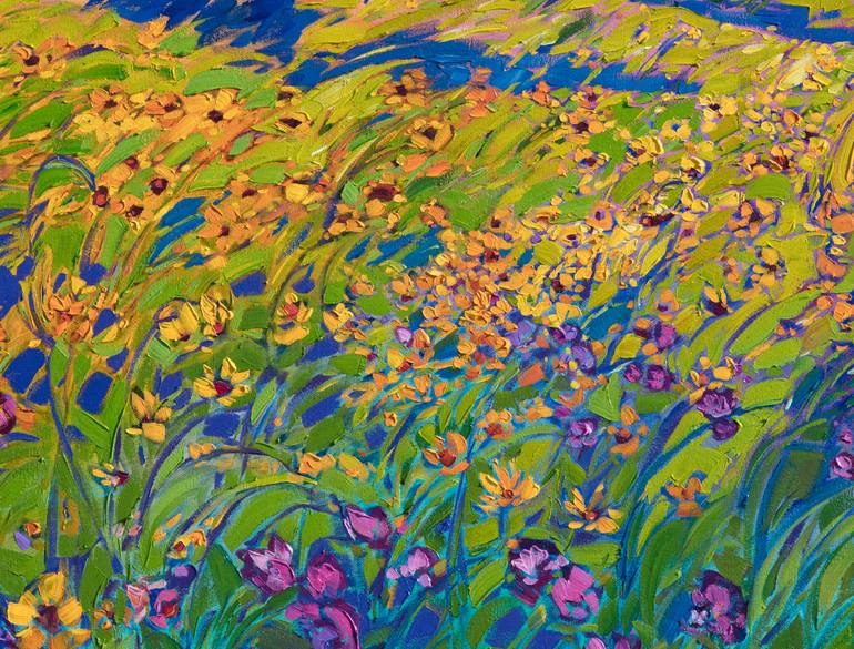 Original Impressionism Landscape Painting by Erin Hanson