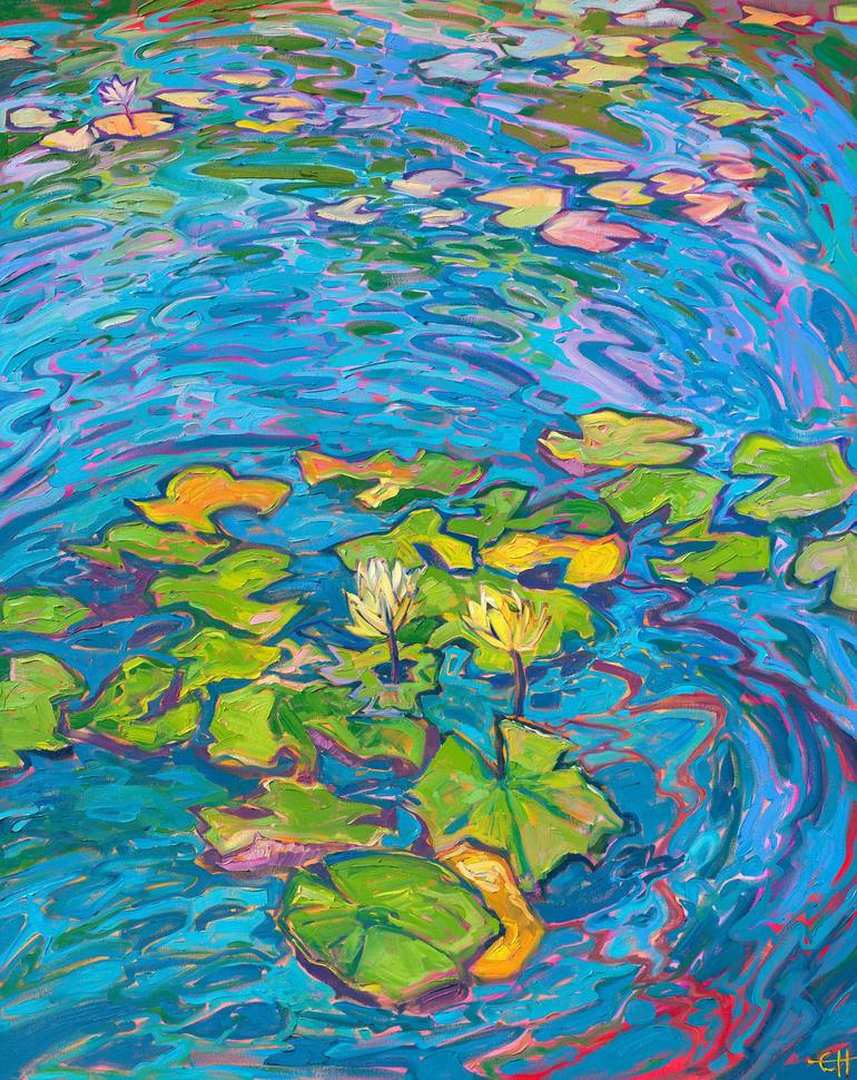 Original Water Painting by Erin Hanson