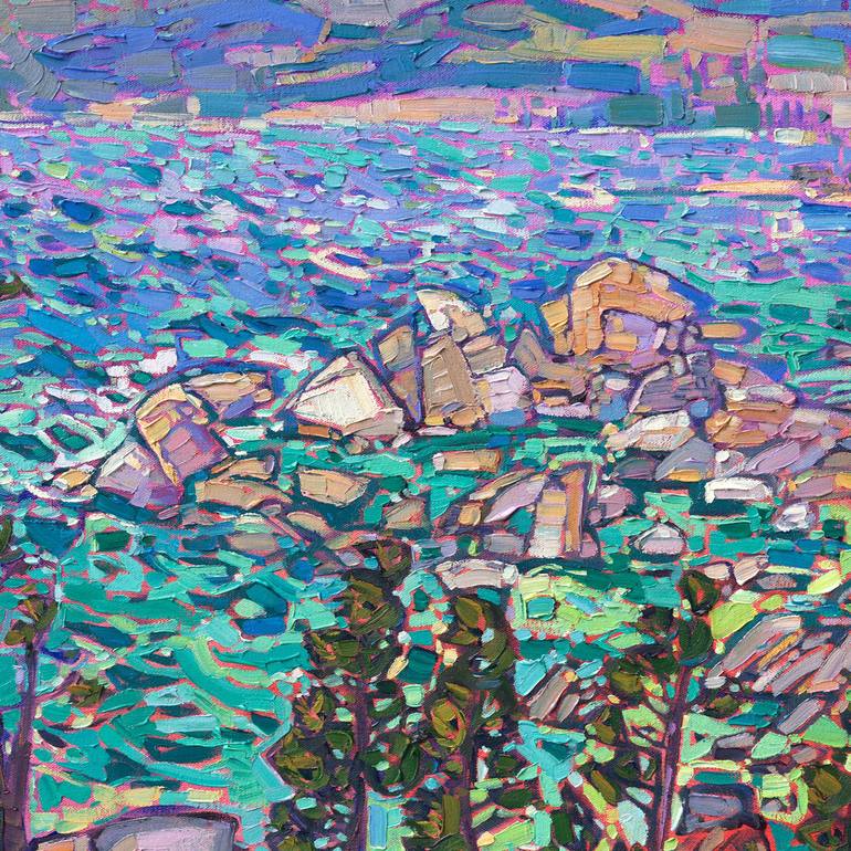 Original Impressionism Landscape Painting by Erin Hanson