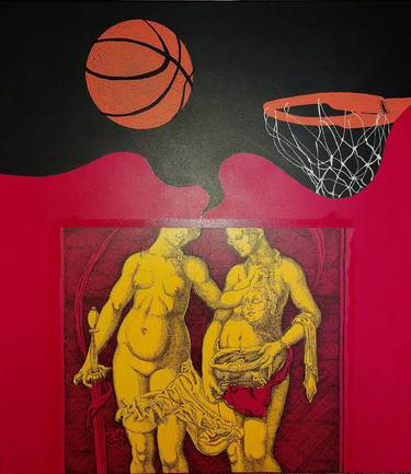 Original Contemporary Fantasy Painting by Mircea Valeriu Deaca