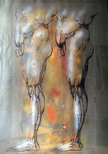 Original Conceptual Body Paintings by mircea Valeriu deaca