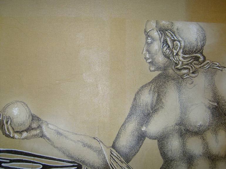 Original Conceptual Body Painting by mircea Valeriu deaca