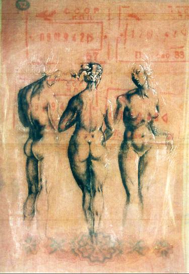 Original Figurative Body Paintings by mircea Valeriu deaca