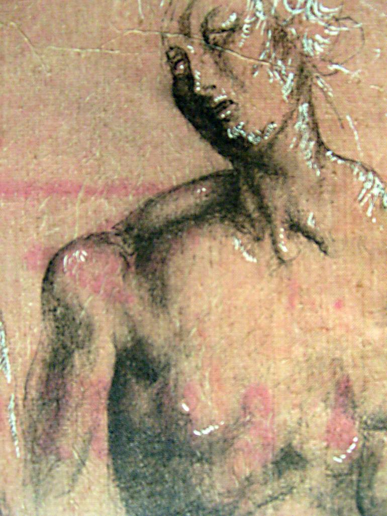 Original Figurative Body Painting by mircea Valeriu deaca