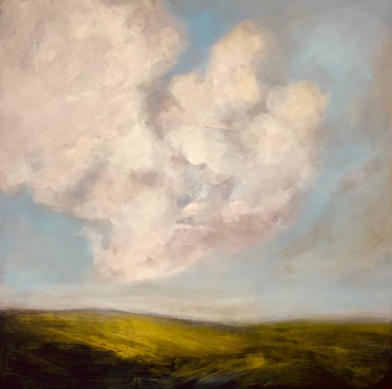 Candy Floss Sky Painting by Susan Munson | Saatchi Art