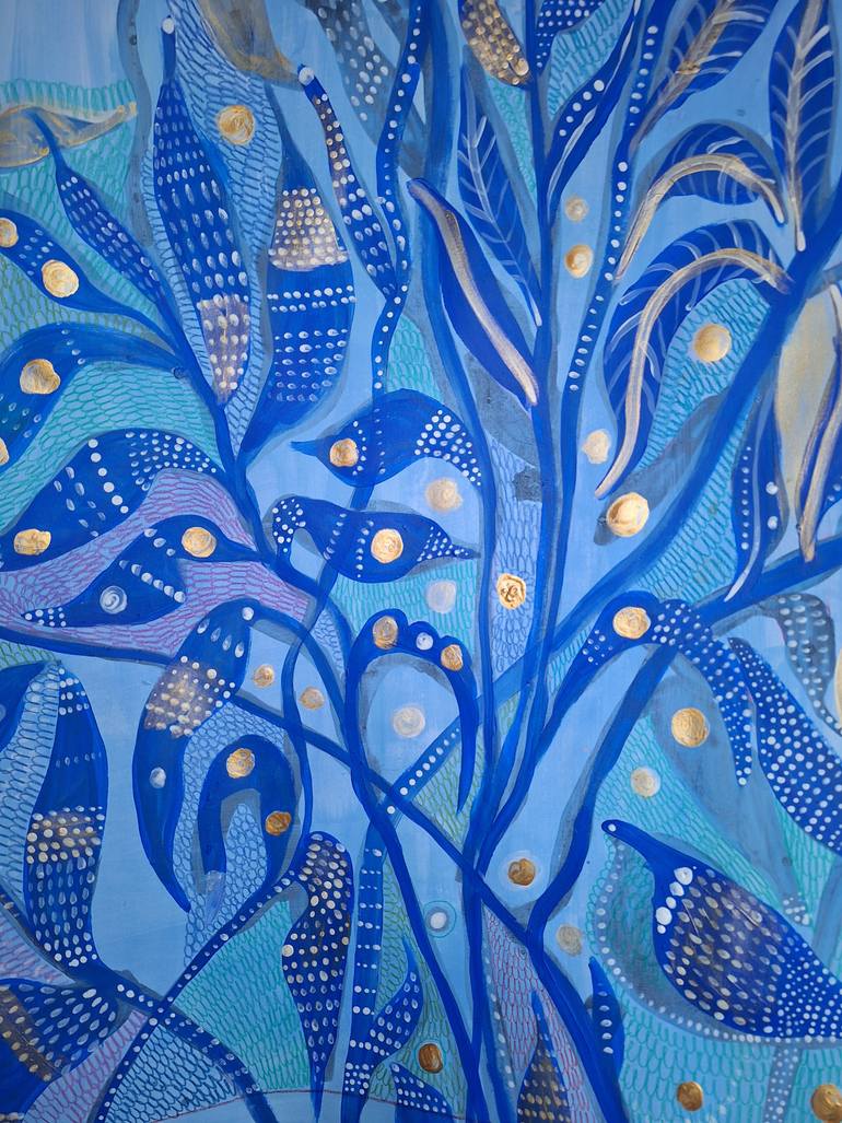 Original Abstract Expressionism Abstract Painting by Izabella Hornung